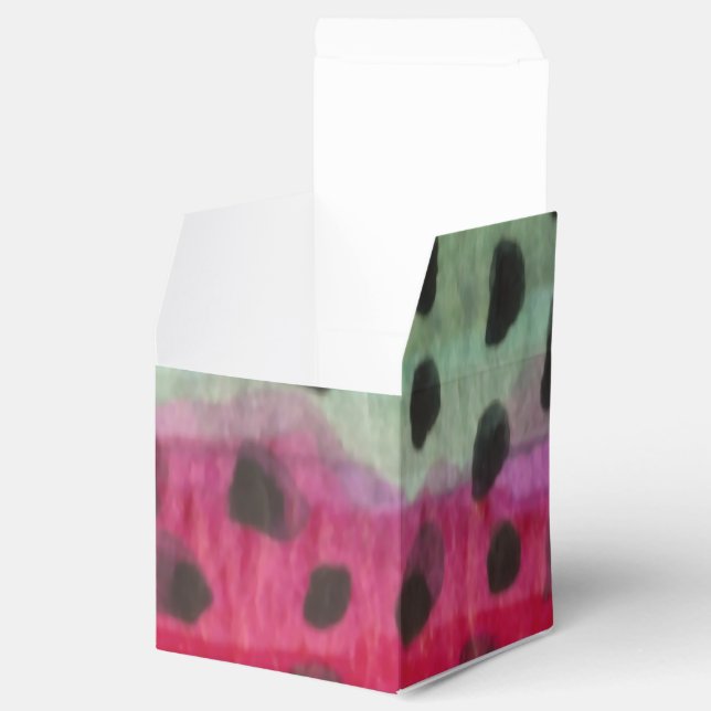 Trout Fishing Favor Box (Opened)