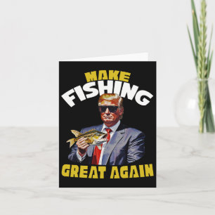 Trout Fishing Fishing Novelty Fisherman Gift  Card