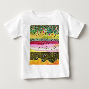 Trout Fishing Ichthyology Baby T-Shirt