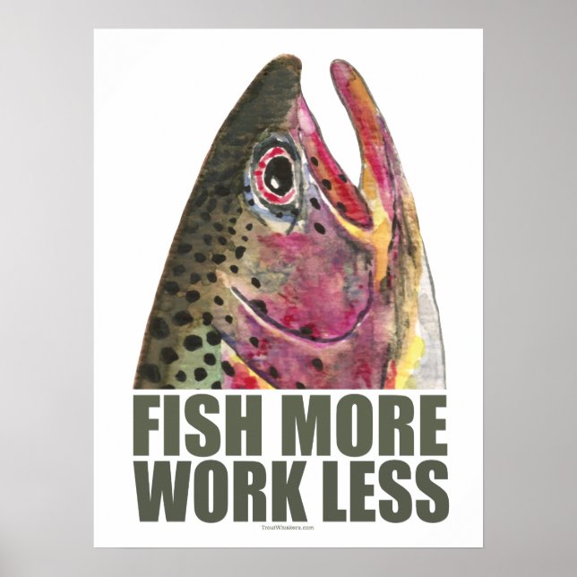 Trout Fishing More Poster (Front)