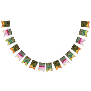 Trout Fishing Party Bunting Flags