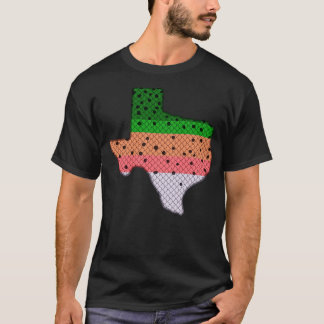 Trout Fishing Rainbow Trout Pattern Texas State Ma T-Shirt