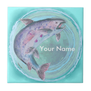 Trout Fishing Tile
