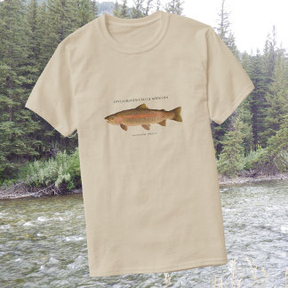 Trout fishing with Rainbow Trout vintage image T-Shirt