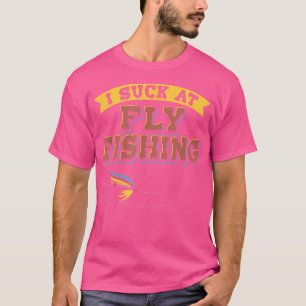 Trout Fly Fishing Fisherman Fish Wader Rod Fishing T-Shirt