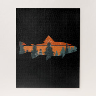 Yoga A Fly Fishing Jigsaw Puzzle