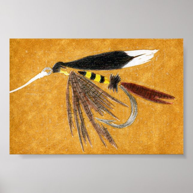Trout Fly Poster (Front)