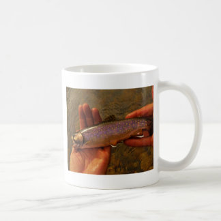 Trout in Hands Coffee Mug