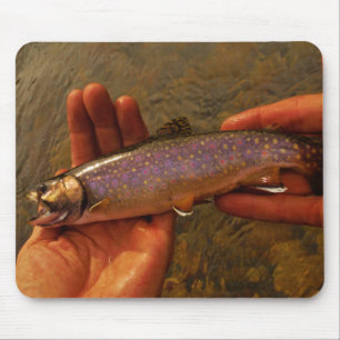 Trout in Hands Mouse Pad