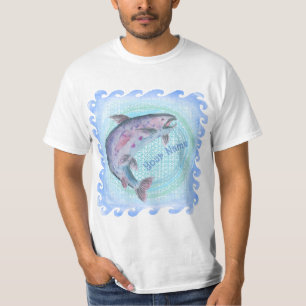 Trout Jumping Fishing T-Shirt