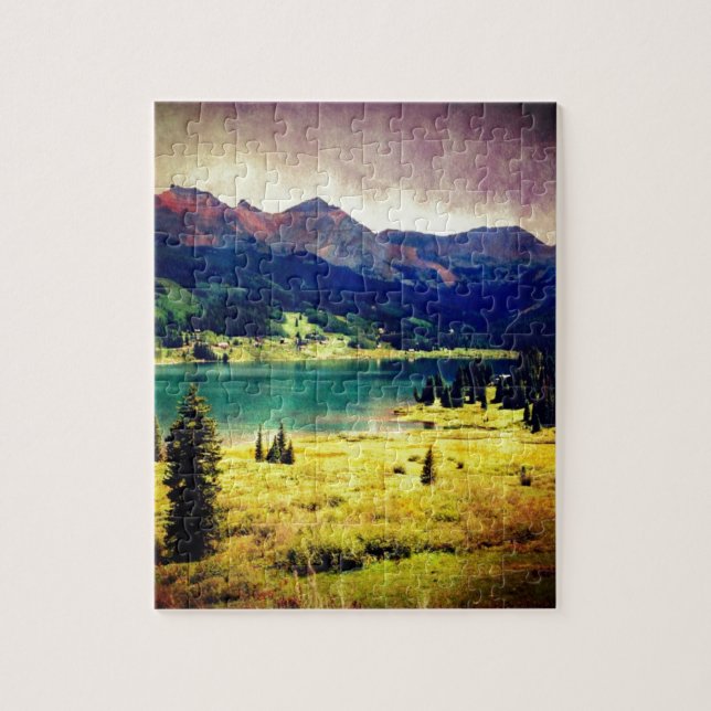 Trout Lake Jigsaw Puzzle (Vertical)