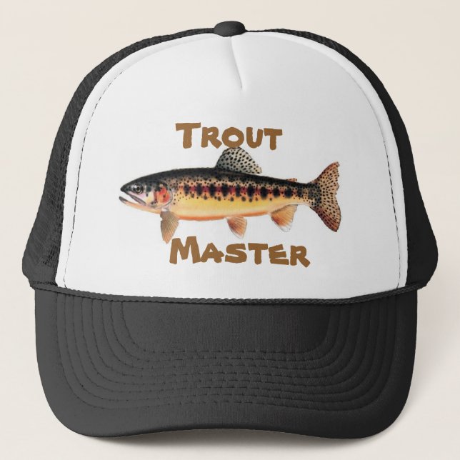 Trout Master Trucker Hat (Front)
