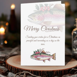 Trout Merry Christmas Invite
