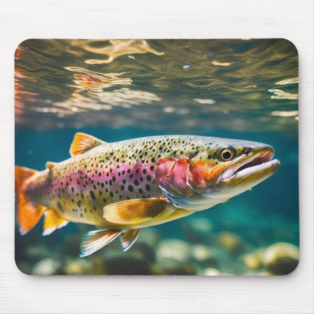 Trout mouse pad (Front)
