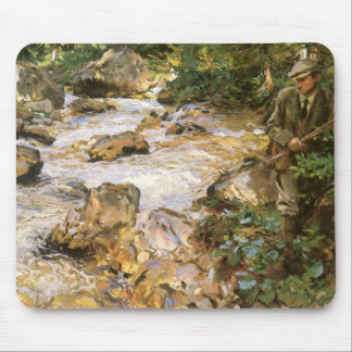 Trout Stream in the Tyrol by John Singer Sargent Mouse Pad