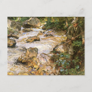 Trout Stream in the Tyrol by John Singer Sargent Postcard