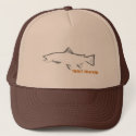 Trout Tracker Fishing Trucker Hat