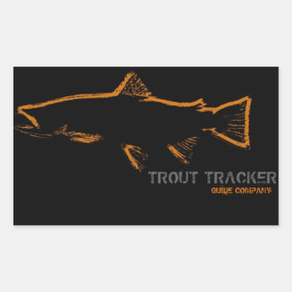 Trout Tracker Guide Company Stickers