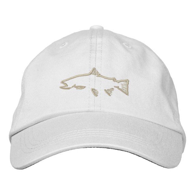 Trout Tracker Hat - Olive (Front)