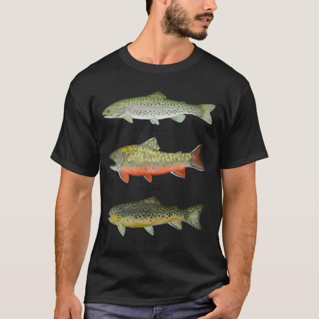 Trout Triad T-Shirt (Front)