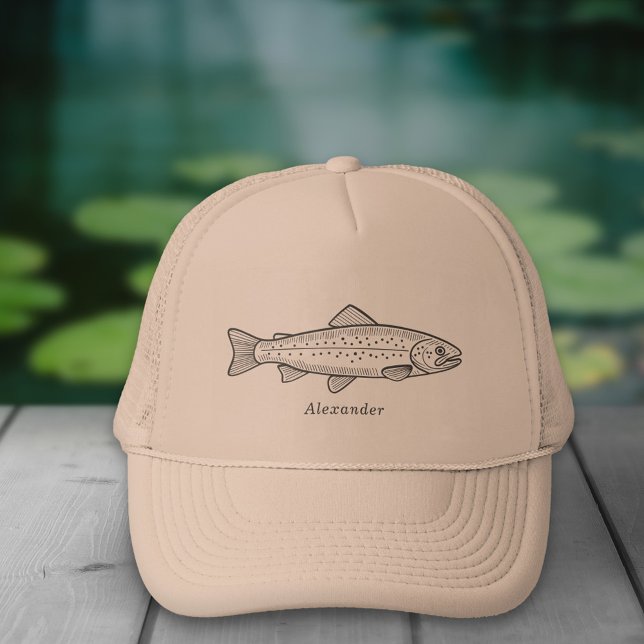 Trout  trucker hat (Trout Cap)