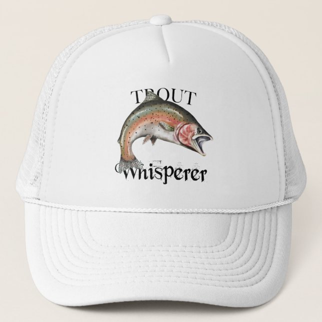 Trout Whisperer Trucker Hat (Front)