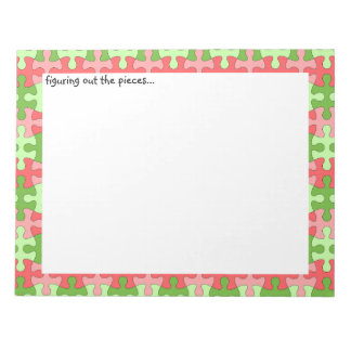 Trouver le Bloc-notes du puzzle Pièces