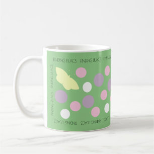 Trouver Lilacs Pastel Polka Dot Mug