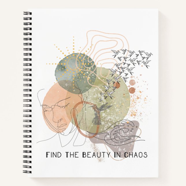 Trouvez le carnet d'autosoins de beauté (Devant)