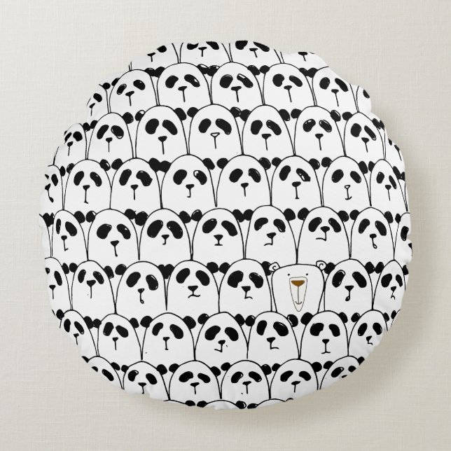"Trouvez-moi" coussin (Devant)