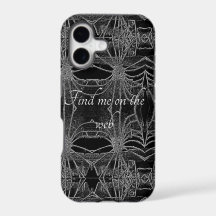 Trouvez-moi sur le web, étui de téléphone