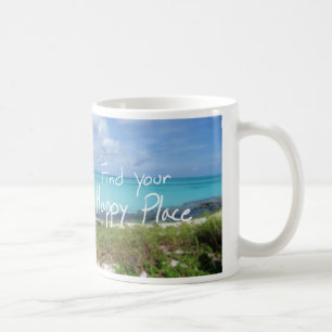 Trouvez votre tasse heureuse de plage de Bahama