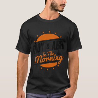 Troy et Abed In The Morning Logo T-Shirt classique