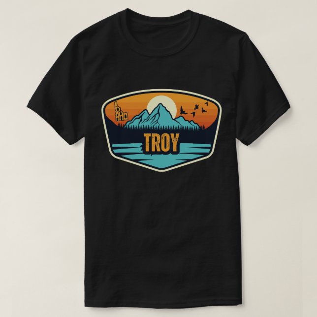 Troy, Idaho T-Shirt (Design Front)