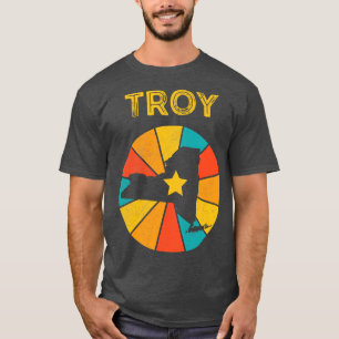 Troy New York Vintage Distressed Souvenir 1 T-Shirt