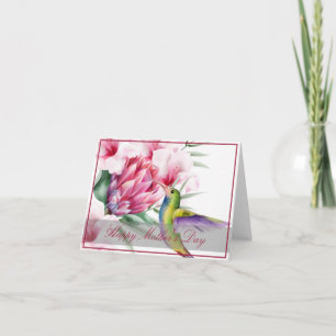 Trropical bird custom  card