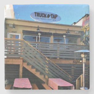 Truck And Tap, Woodstock, Georgia, Marble Coasters