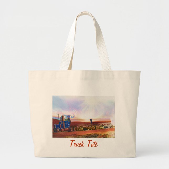 TRUCK ART TOTE BAGS For Everyone (Front)