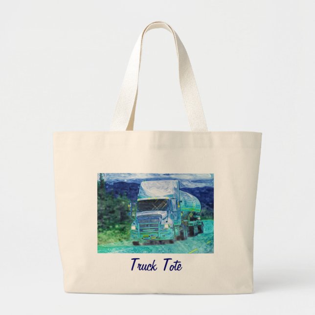 TRUCK ART TOTE BAGS For Everyone (Front)