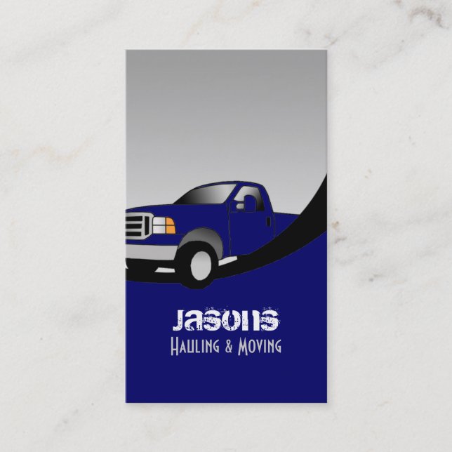 Truck Business Cards (Front)