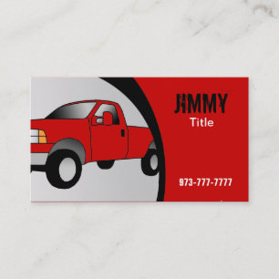 Truck Business Cards
