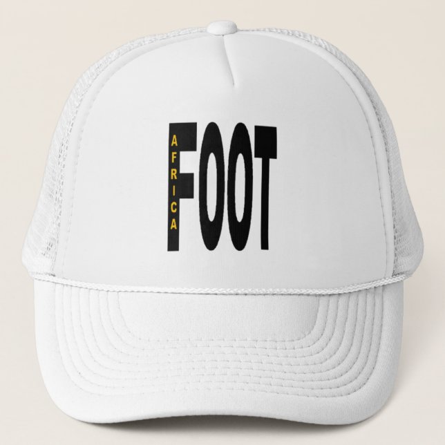  Truck Cap   white   FOOT AFRICA  (Front)