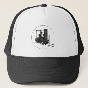 Truck cap with forklift graphics - perfect