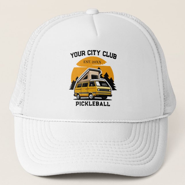 truck drive Club  Trucker Hat (Front)