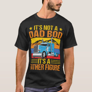 Truck driver dad Truckers Semi truck operator T-Shirt