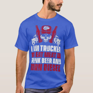 Truck Driver - Funny Big Trucking Trucker 2736 T-Shirt
