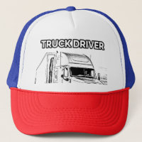 Truck Driver Heavy Retro 80's Vintage 70's