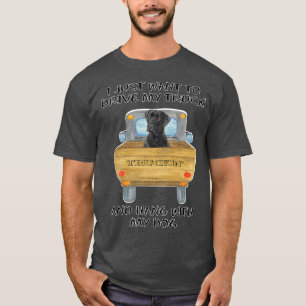 Truck Driving Dog Cane Corso T-Shirt