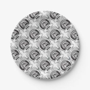 Truck Driving Legends Are Born In April Paper Plate