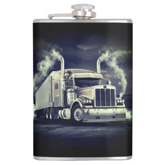 Truck Driving Pro Hip Flask